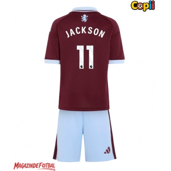 Aston Villa Nicolas Jackson #11 Echipament de Fotbal Replică 2026-27 Copii Acasa (+ Șorturi)